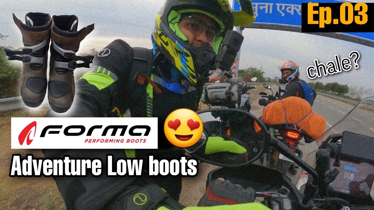 Got new Riding Boots for International Ride 😍/ Forma Adventure Low Boots 👍/ Ep.03 / @SimranKing