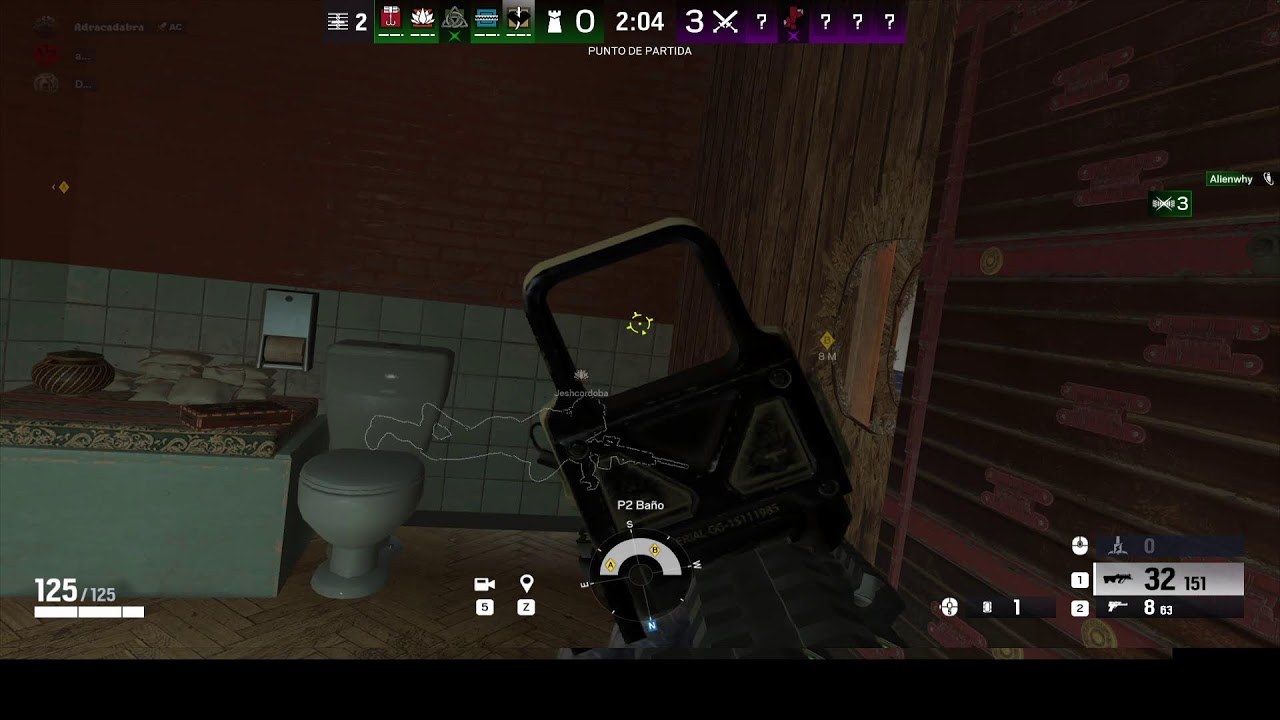 JUGANDO RAINBOW SIX CON LA ACEITUNA SQUAD 2.0