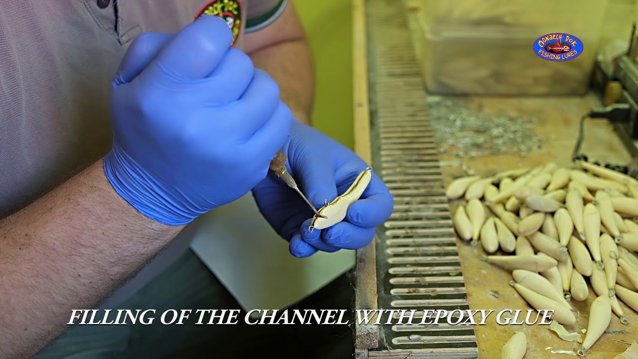 Making of Monarch Dok Fishing Lures, step by step