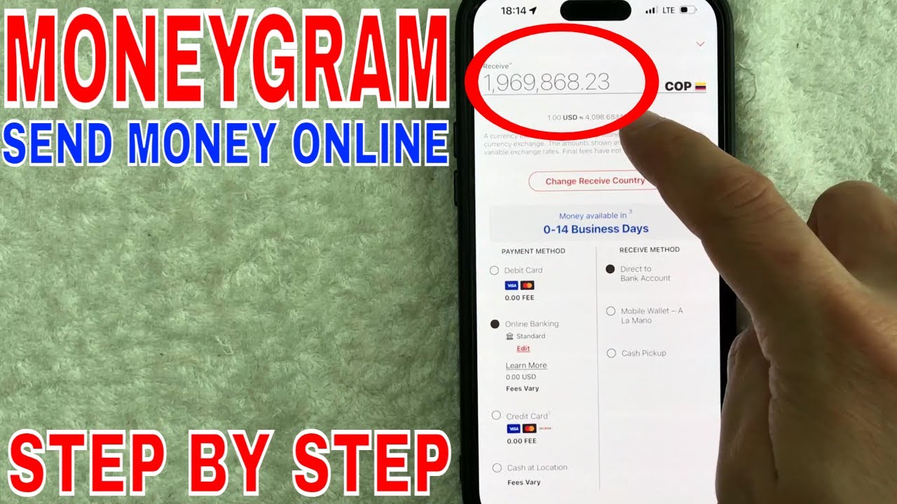 ✅ Как отправить деньги онлайн с помощью MoneyGram 🔴
