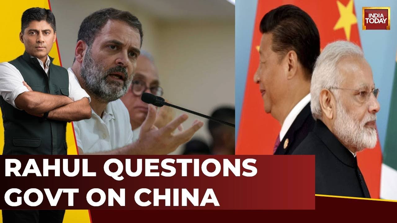 India First With Gaurav Sawant: Rahul Gandhi Questions The Government On China, BJP Hits Back At Him