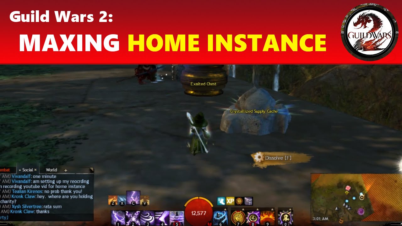 Guild Wars 2: Руководство по расширению домашнего инстанса с помощью узлов домашнего инстанса