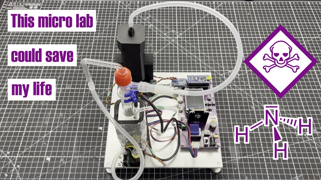 Building an ammonia analyzer for blood