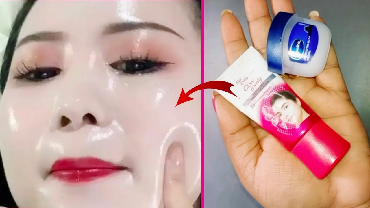 Vaseline and Fair and Lovely for skin whitening