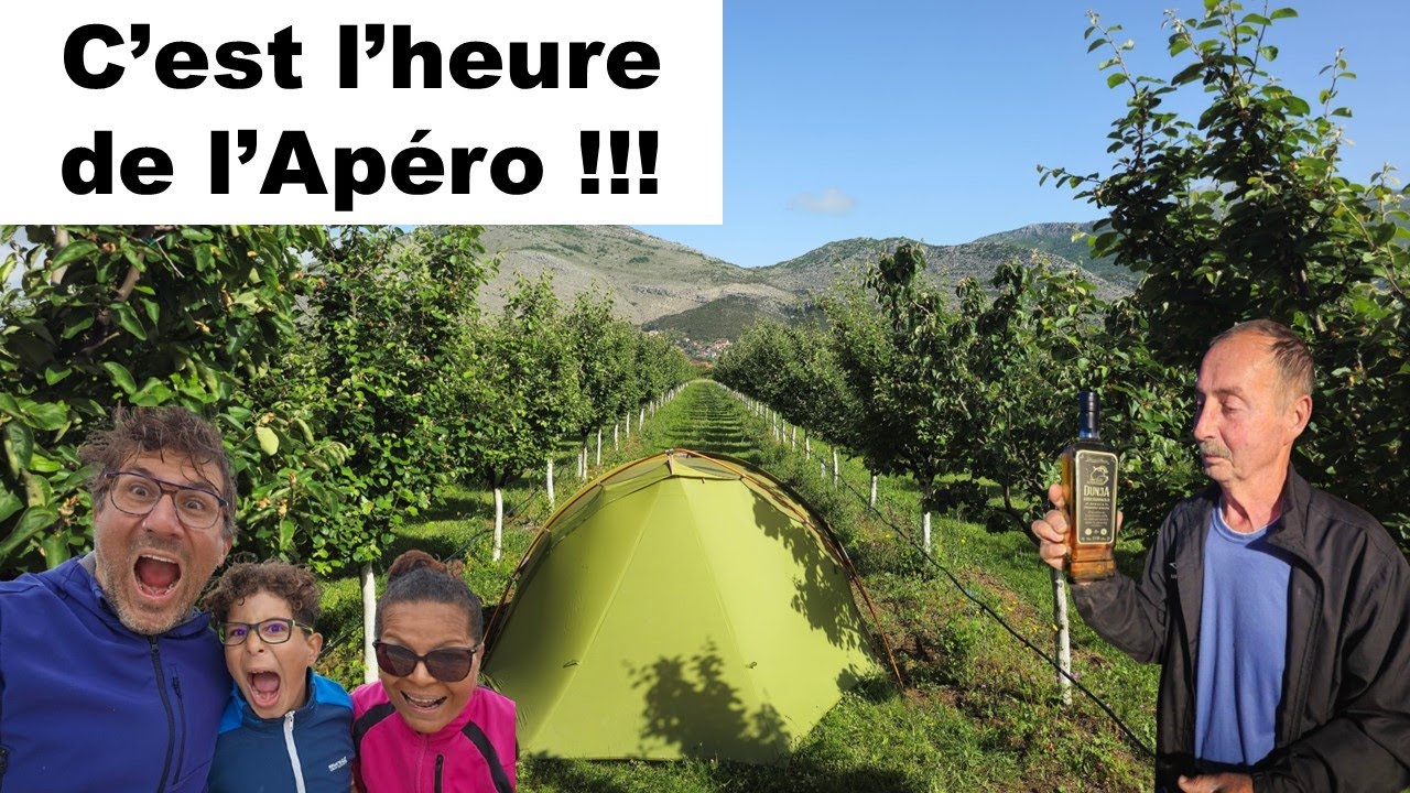 12. On s'installe chez un producteur d'eau de vie en Bosnie...puis on visite Kotor