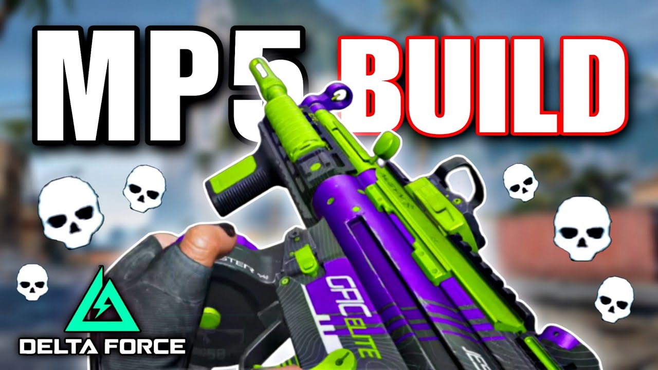 Delta Force Mobile Best MP5 Build | MP5 Zero Recoil Build Loadout Delta Force Mobile