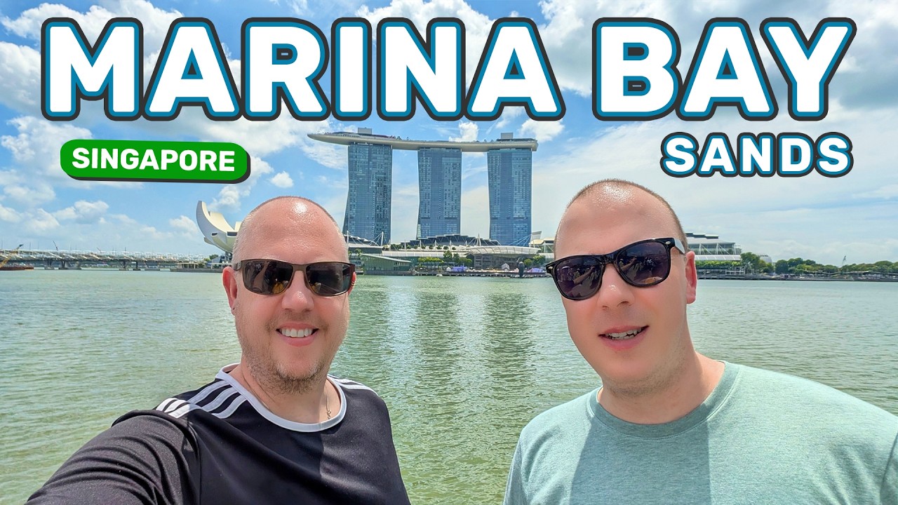 Marina Bay Sands Singapore Vlog - SkyPark Observation Deck, Hotel & More! 🇸🇬