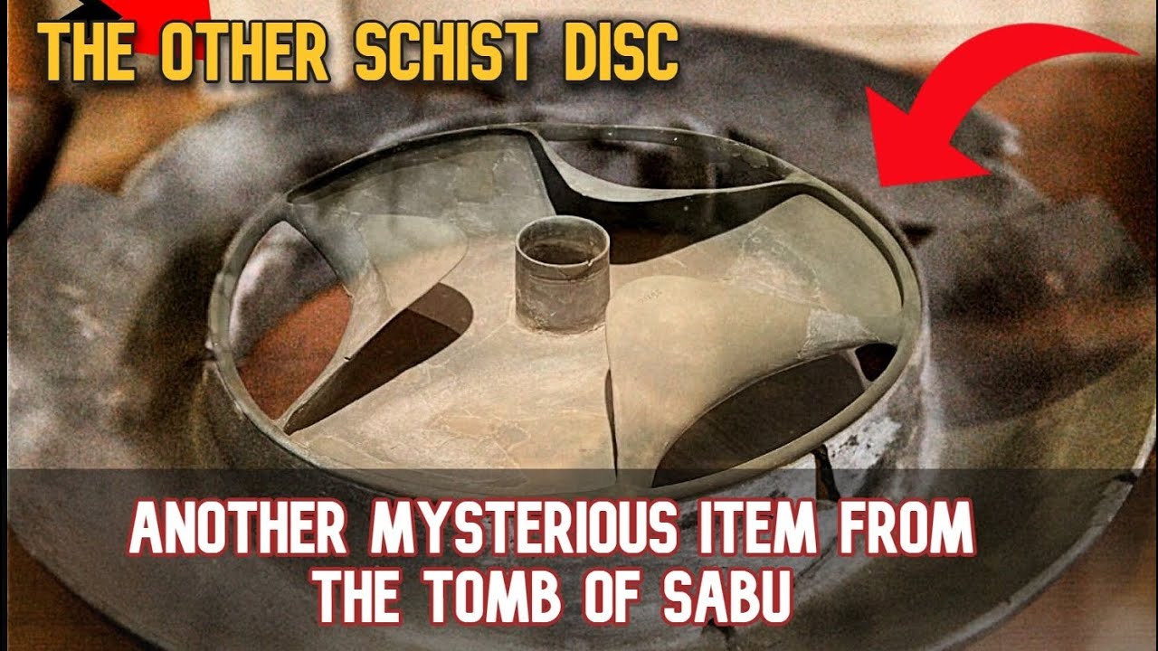 The second Schist Disc they don&rsquo;t discuss. It was also found in the Tomb of Sabu at Saqqara in Egypt
