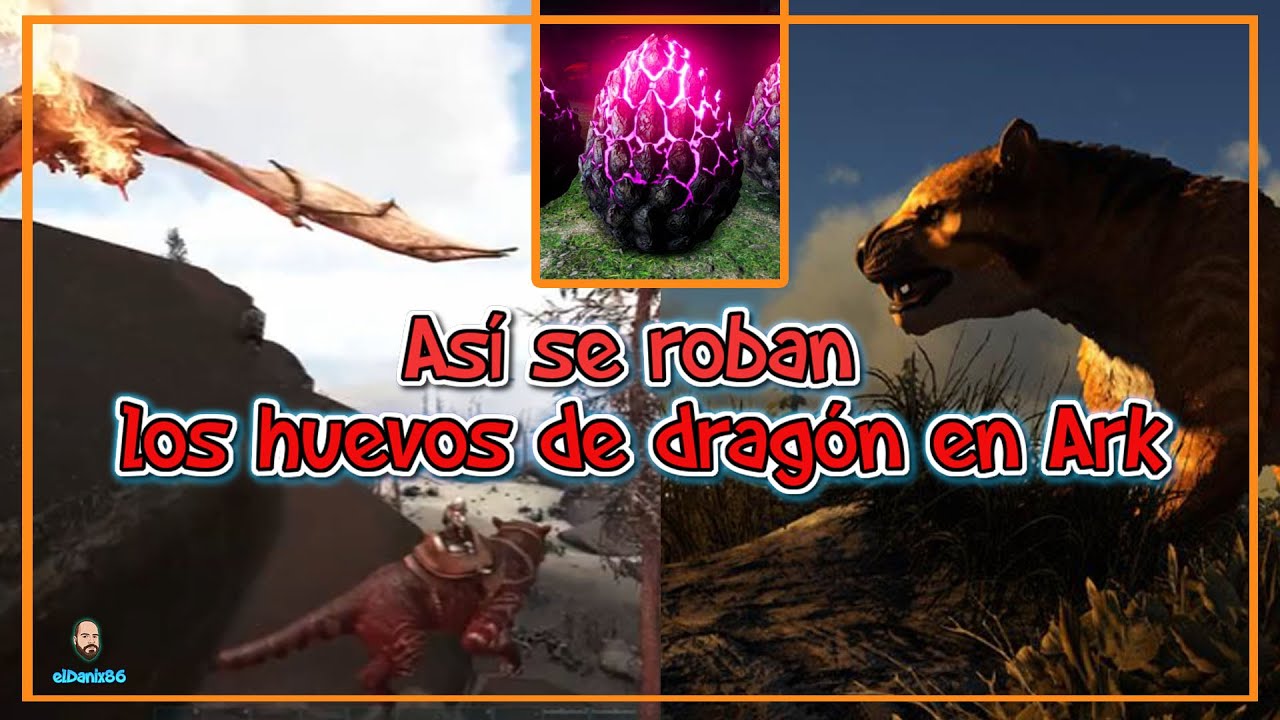 ¿Es la mejor forma para robar huevos de DRAGÓN un THYLACOLEO? / ARK