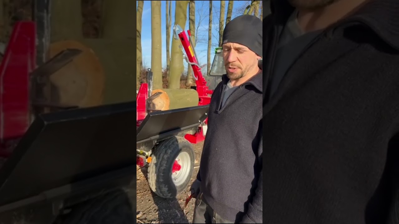 Kombi Spaltkreuz am Growi Holzspalter