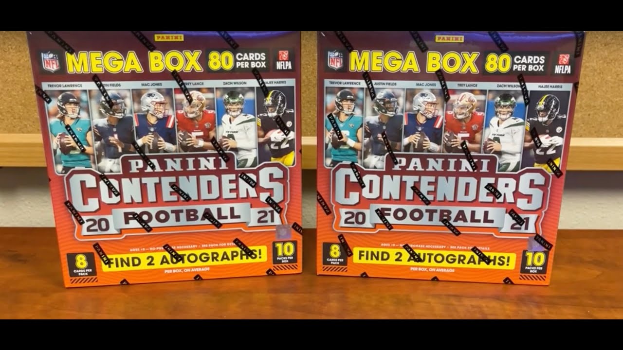 2021 Contenders Mega Box Fanatics Exclusive Opening 🔥 HUGE QB AUTO PULL -2 Box Comparison