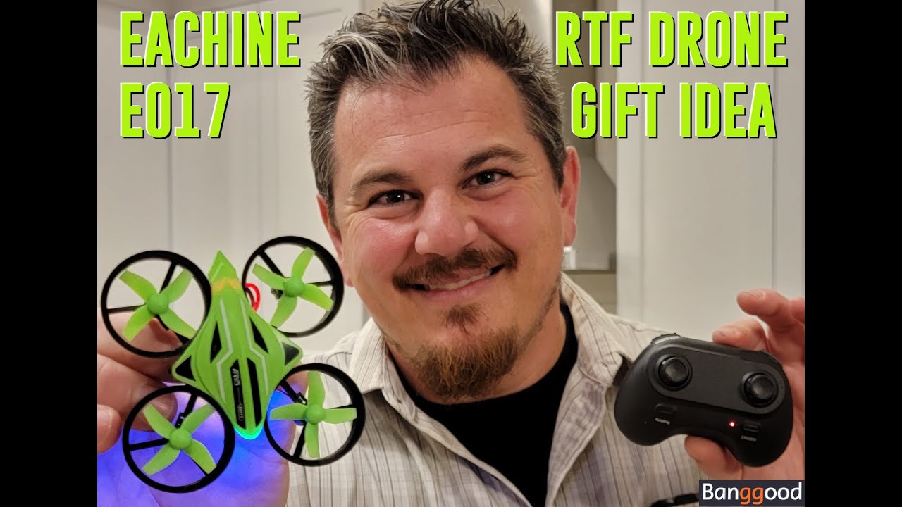 Eachine - E017 - RTF Drone - Unbox, Build, & Maiden Flight