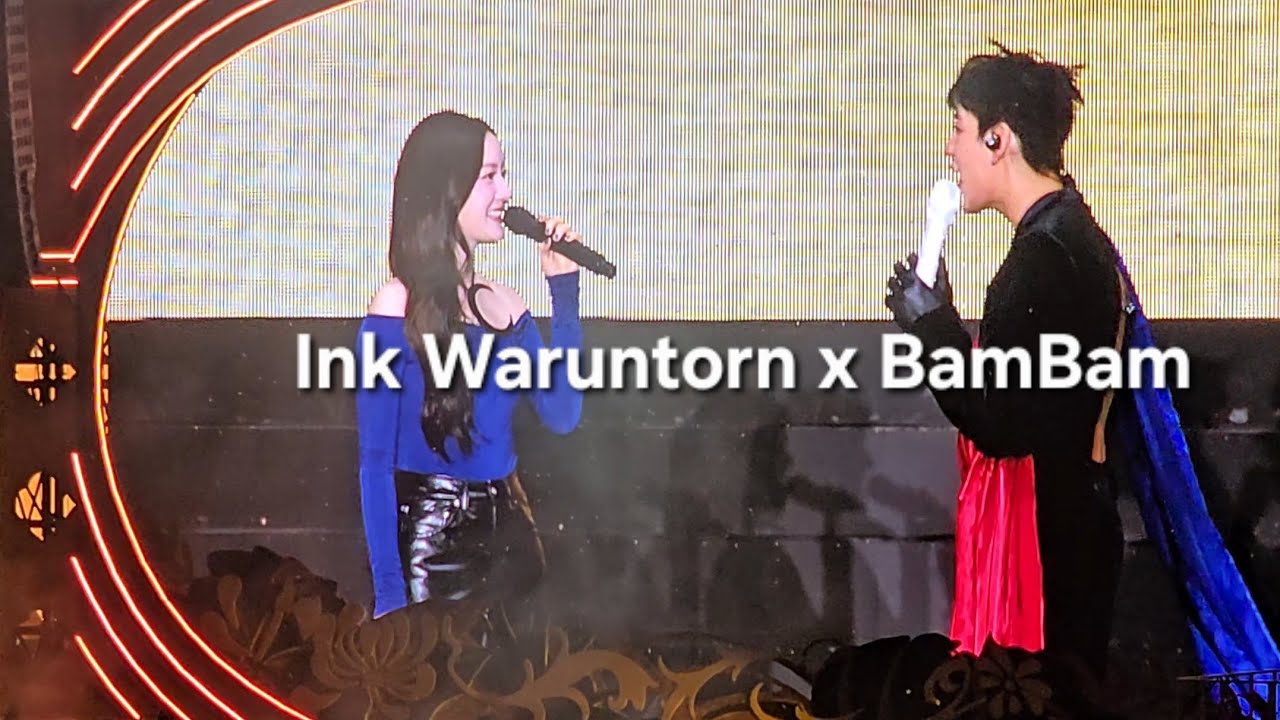 Ink Waruntorn × BamBam Hometown concert in bkk