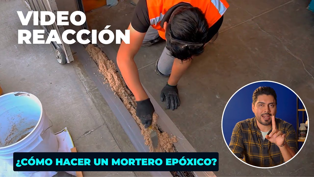 &iquest;C&oacute;mo hacer un mortero ep&oacute;xico? Paso a paso 😉 | Video Reacci&oacute;n