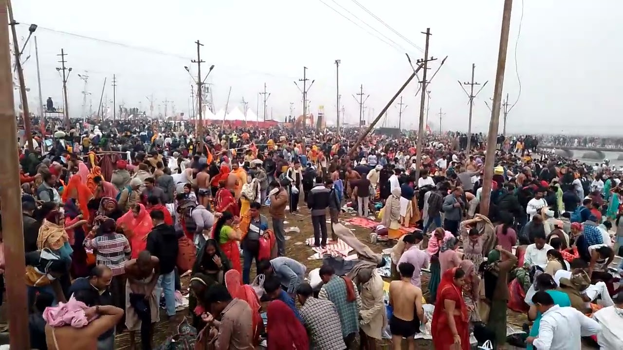 3 करोड लोगों ने किया अमृत स्नान मकर संक्रांति पर#kumbh #pryagraj #sangam #ganga