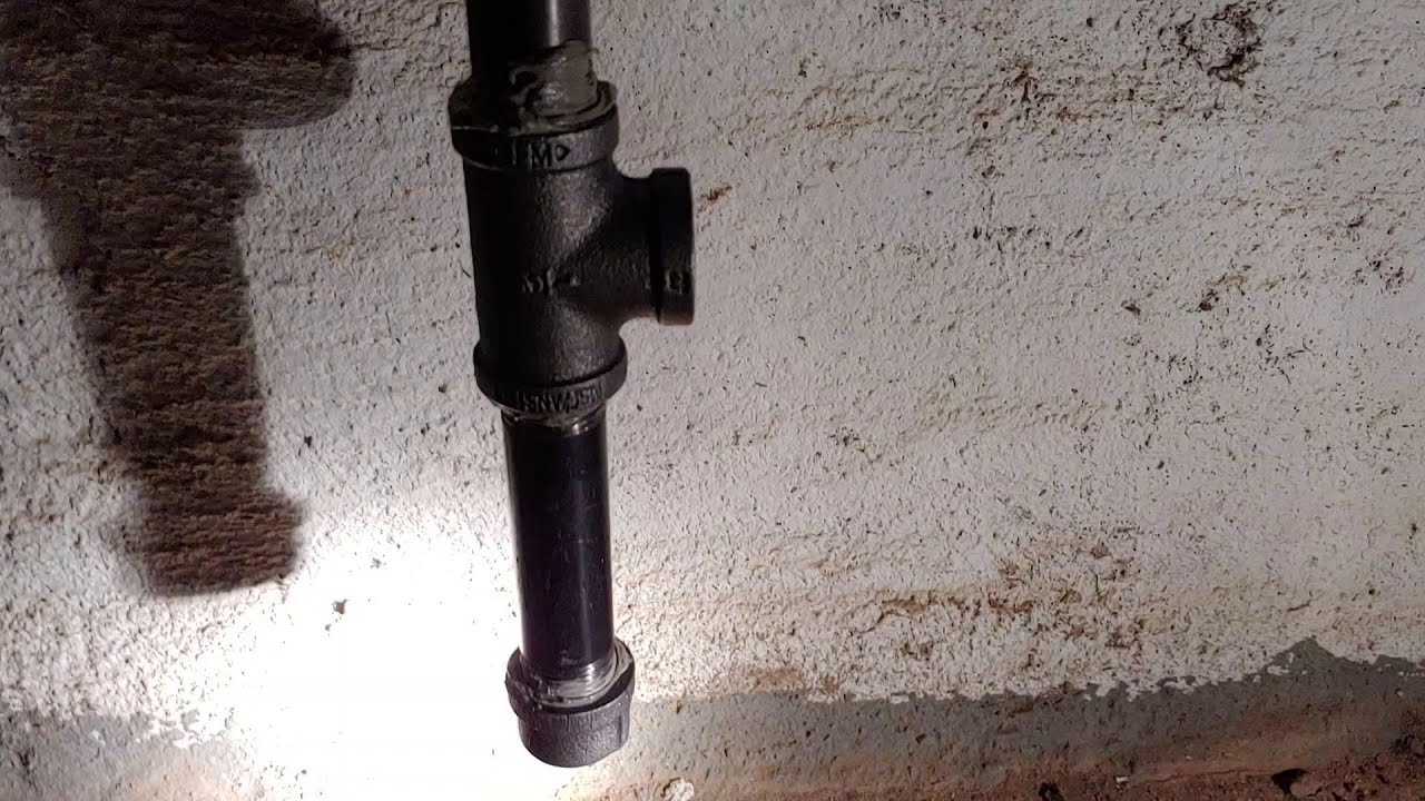 Running Black Pipe to a Gas Dryer