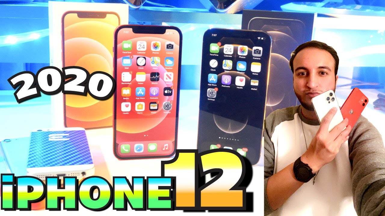 iPhone 12 Pro GOLD VS iPhone 12 (Product RED) Difference, Setup, Review, Unboxing Comparison, Camera