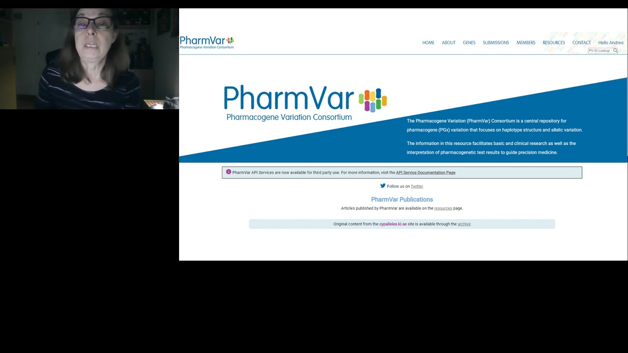 The Landscape of Pharmacogenetic Resources
