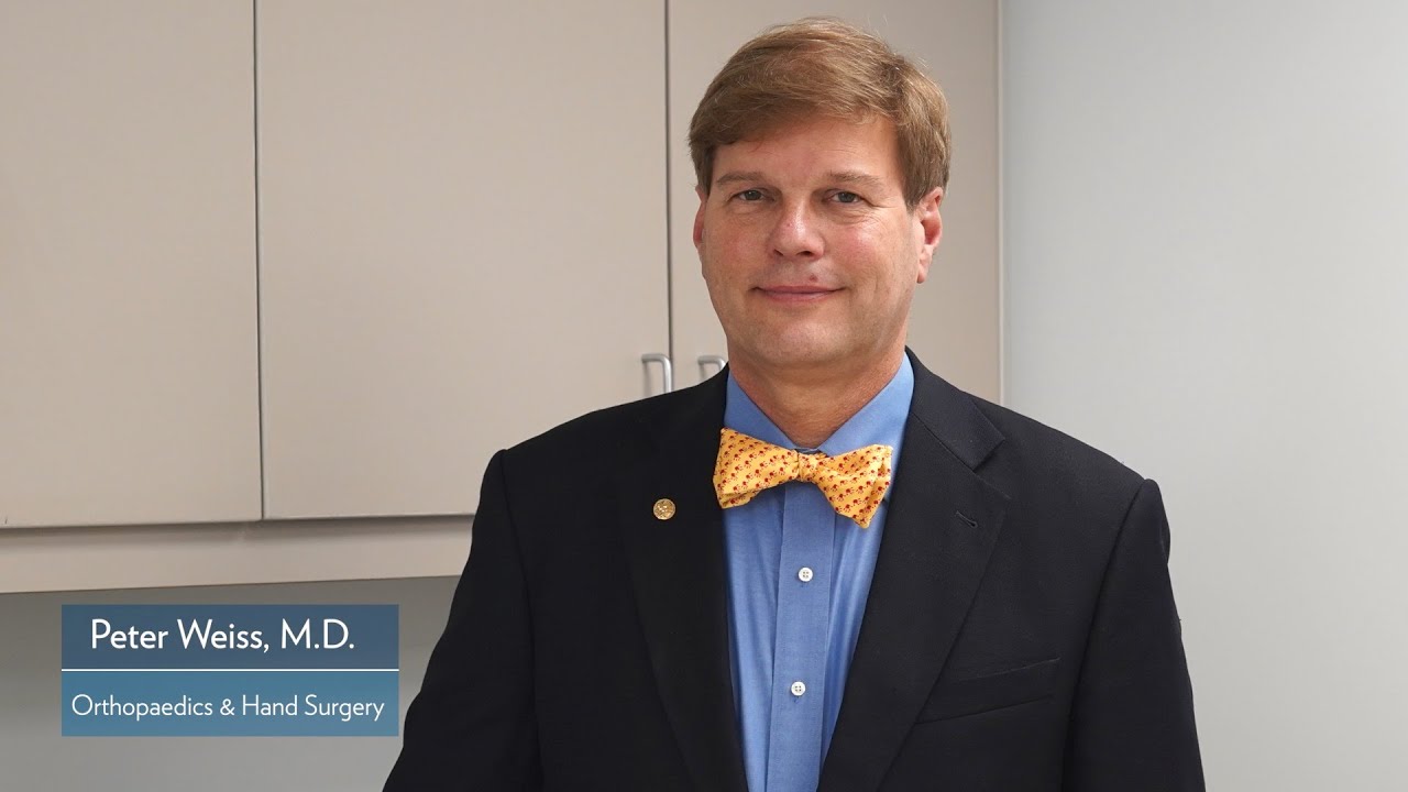 Peter Weiss, M.D., Orthopaedics & Hand Surgery - MUSC Health