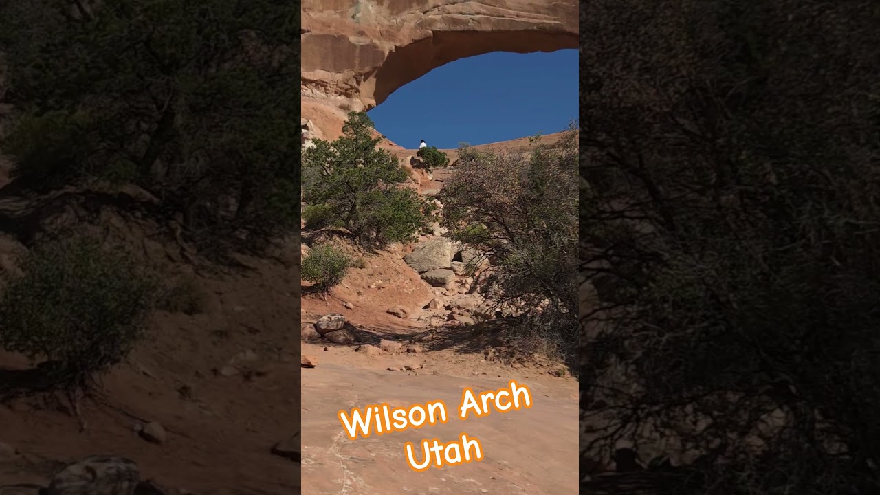 Wilson Arch, just south of Moab Utah #epicroadtrip