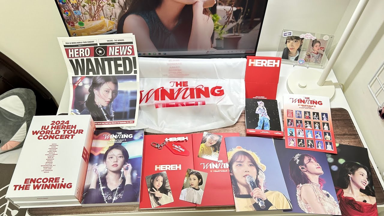 2024 IU ＜HEREH＞ WORLD TOUR CONCERT DVD UNBOXING