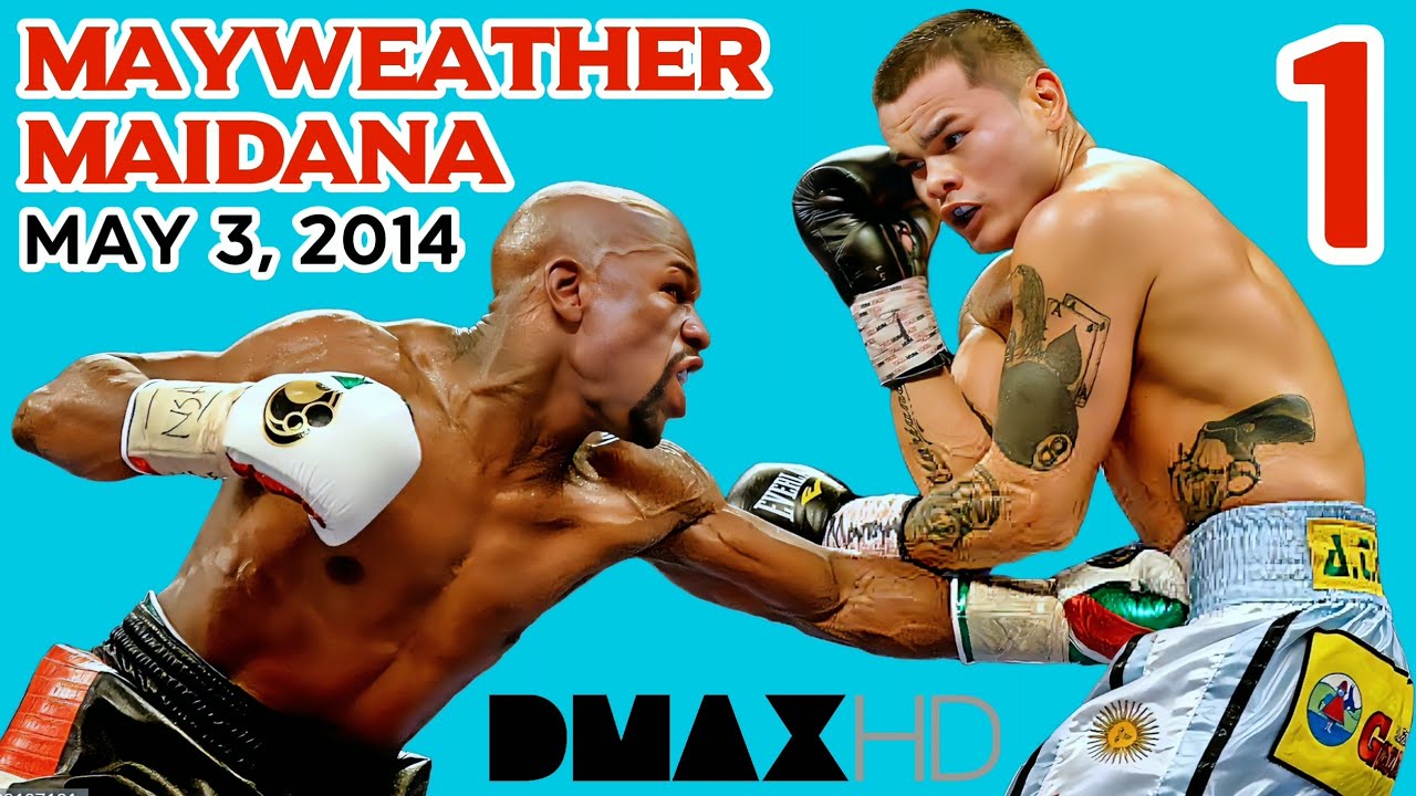 Floyd Mayweather Jr. 🇺🇸 VS 🇦🇷 Marcos Maidana 1 | May 3, 2014 | DMAX | 1080P 50FPS