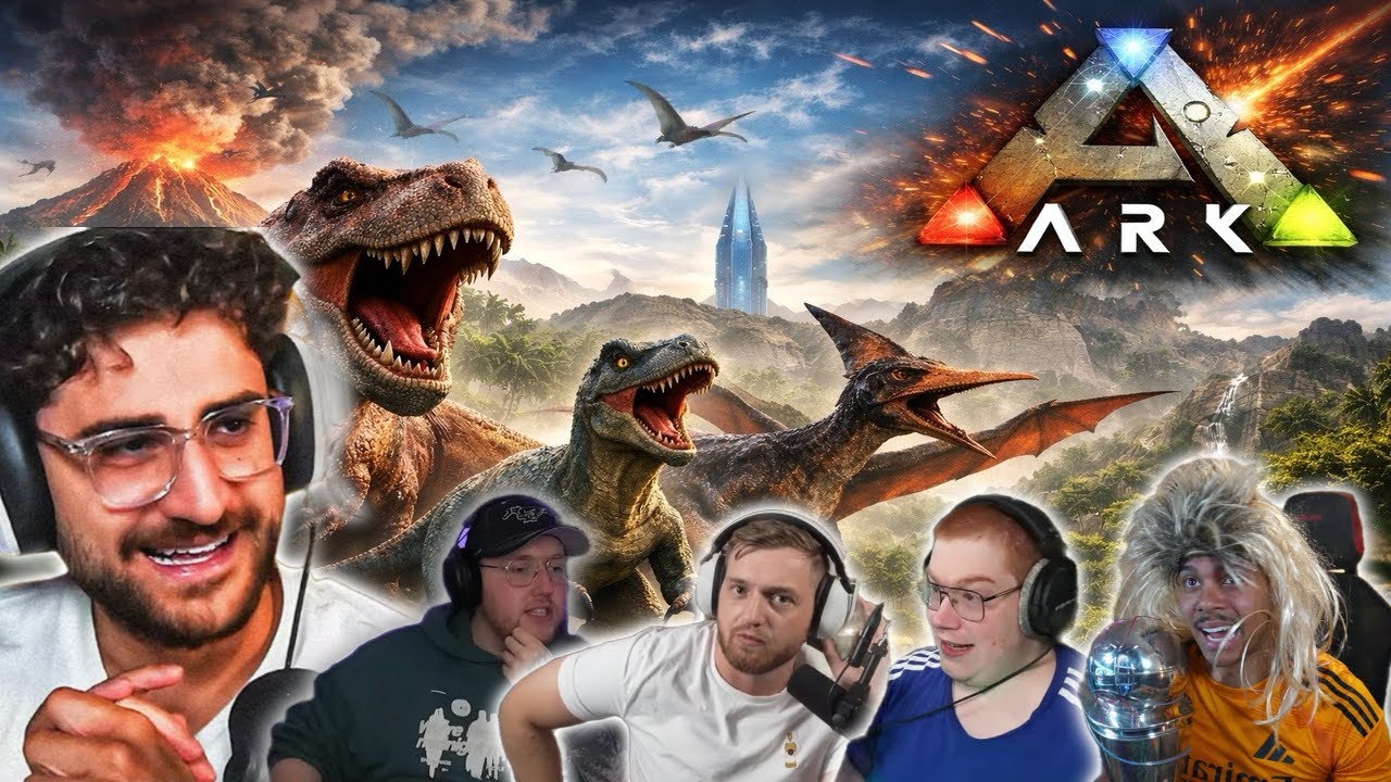 ARK Survival Ascended GRIND mit Eli, Trymacs, Willy, GTime & Zarbex🦖 Ark Tag 6 | EliasN97 Uncut