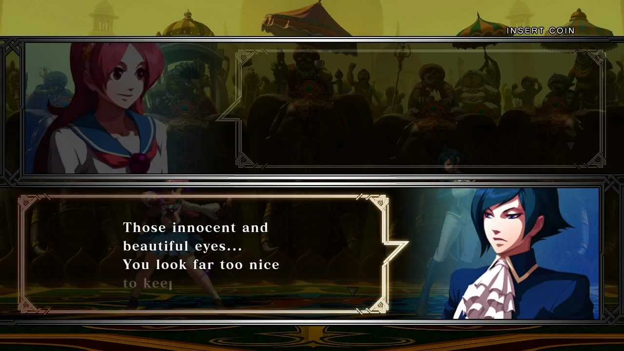 The King of Fighters XIII Arcade Playthrough - Teenage Girls Team