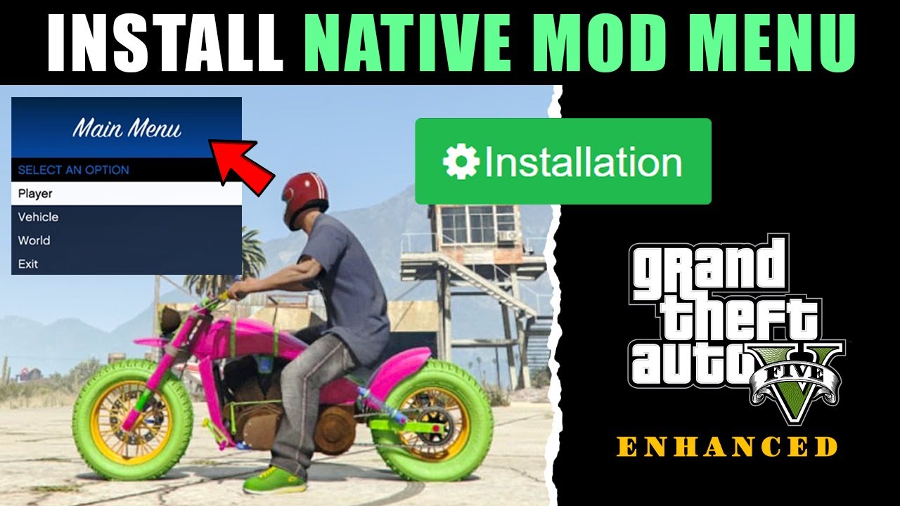 How to Install Native Mod Menu (2025) GTA 5 Enhanced Mods 🔥