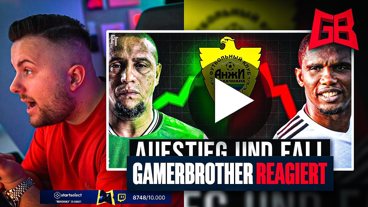 Der DOWNFALL der russichen Liga 🇷🇺😱 GamerBrother REAGIERT auf Der Fußballtalk 👀