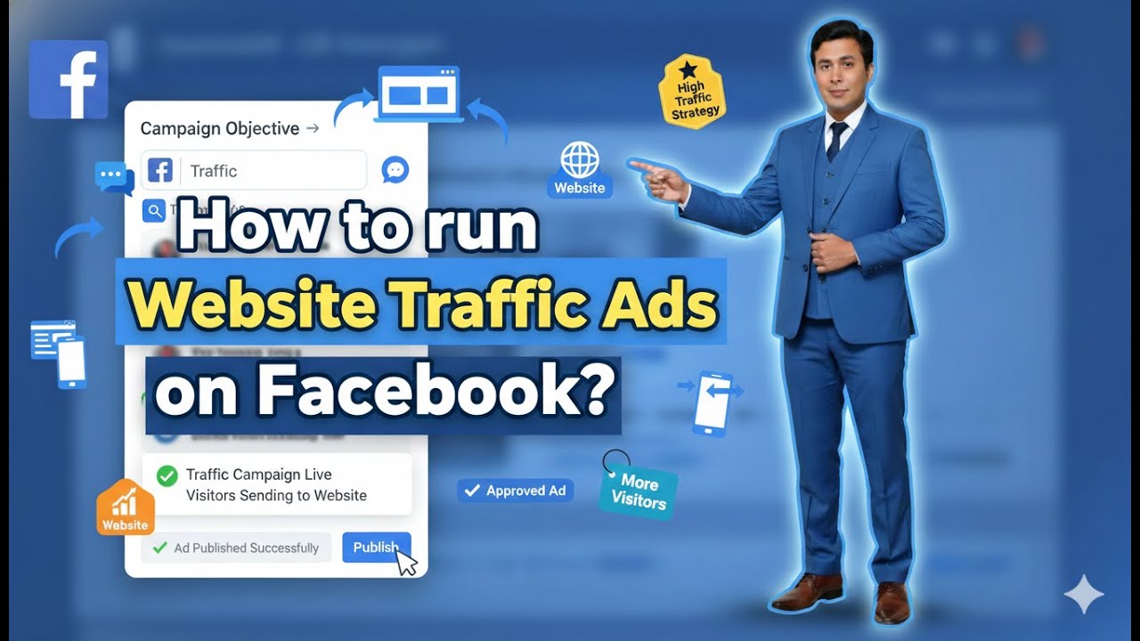 How to run Website Traffic Ads on Facebook?