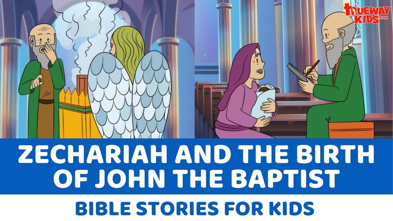 Zechariah and The Birth of John the Baptist - Bible story for kids