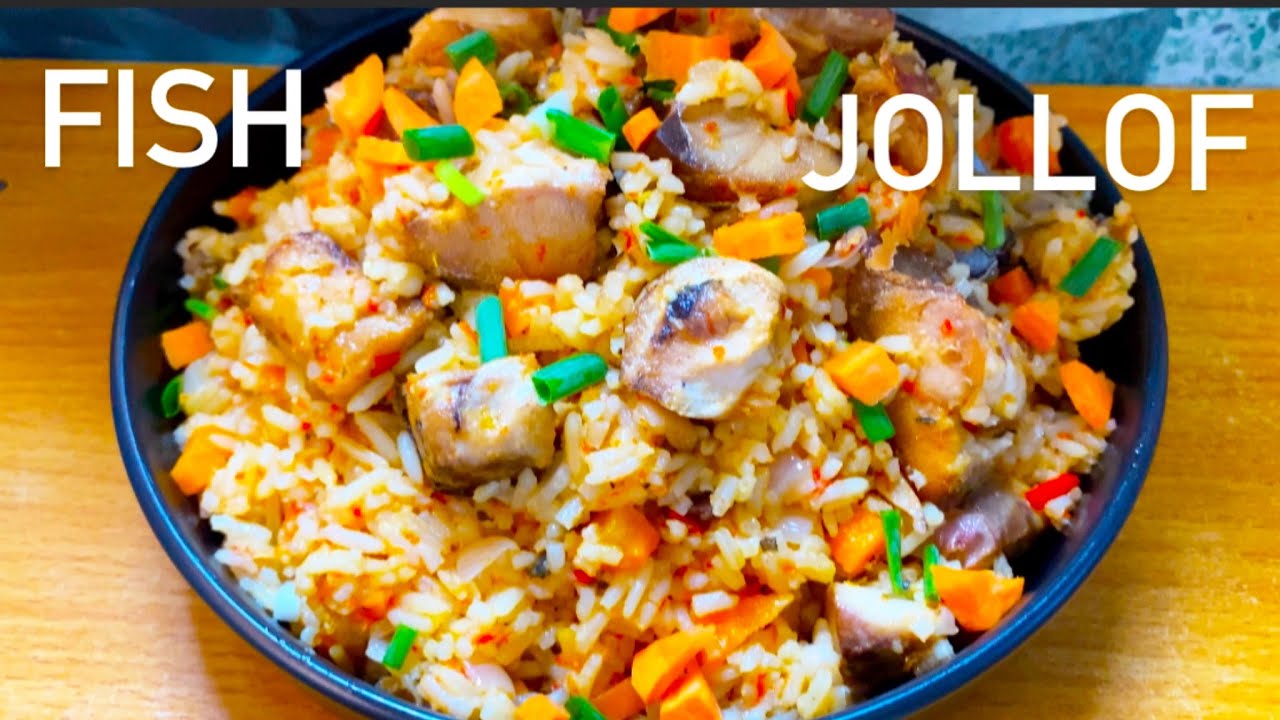 Discovering the art of making delicious vegetable fish jollof rice / I can’t stop eating