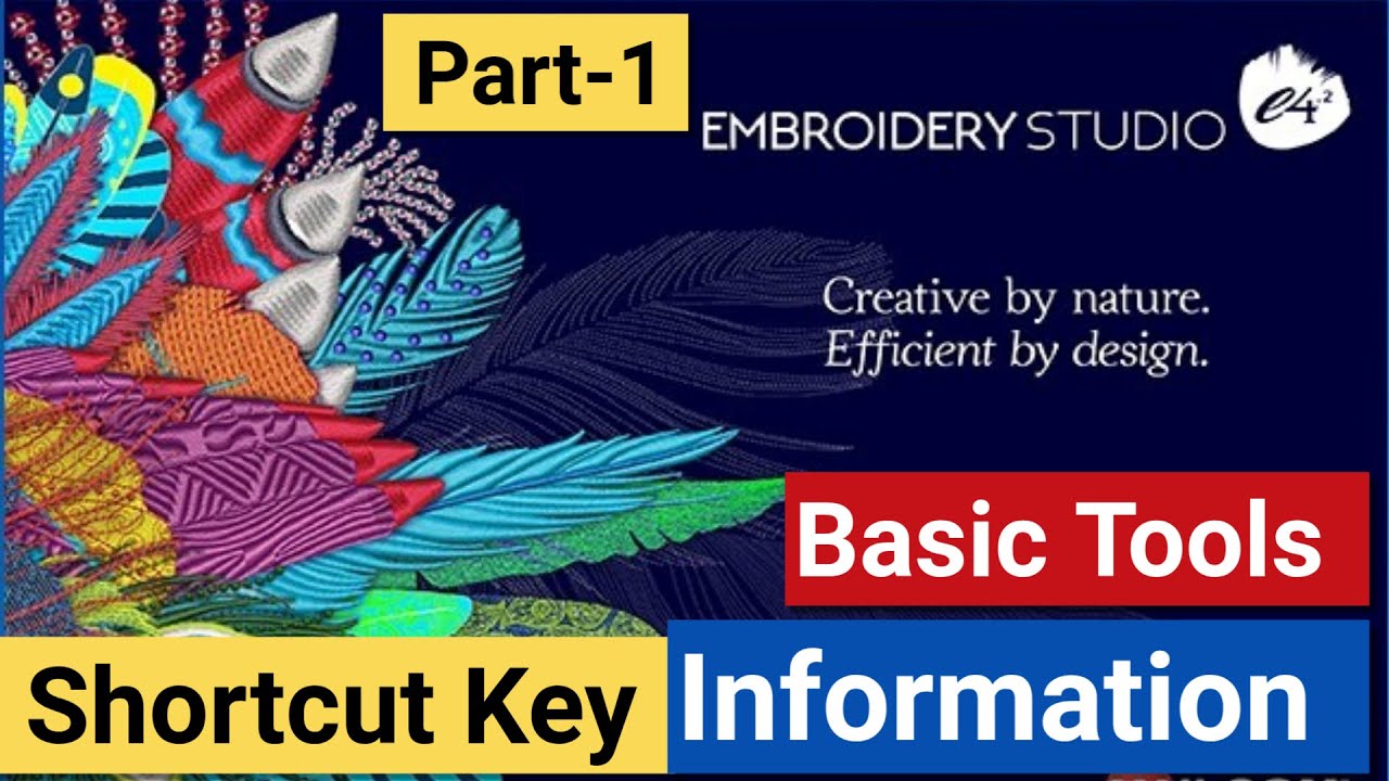 Wilcom Embroidery Studio e4.2 | Embroidery Design Punching Course | Embroidery Design Class Lifetime