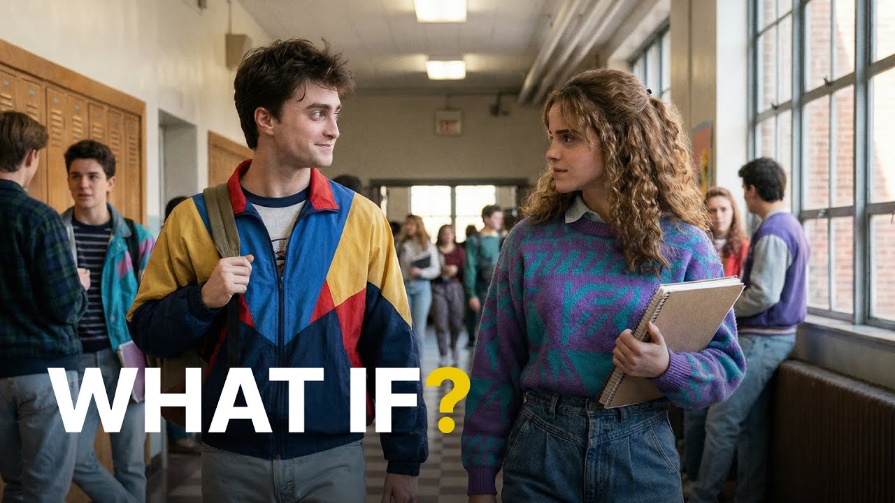 What if Harry Potter Was an 80s Sitcom? 📺✨ | Harry Potter in the 80s