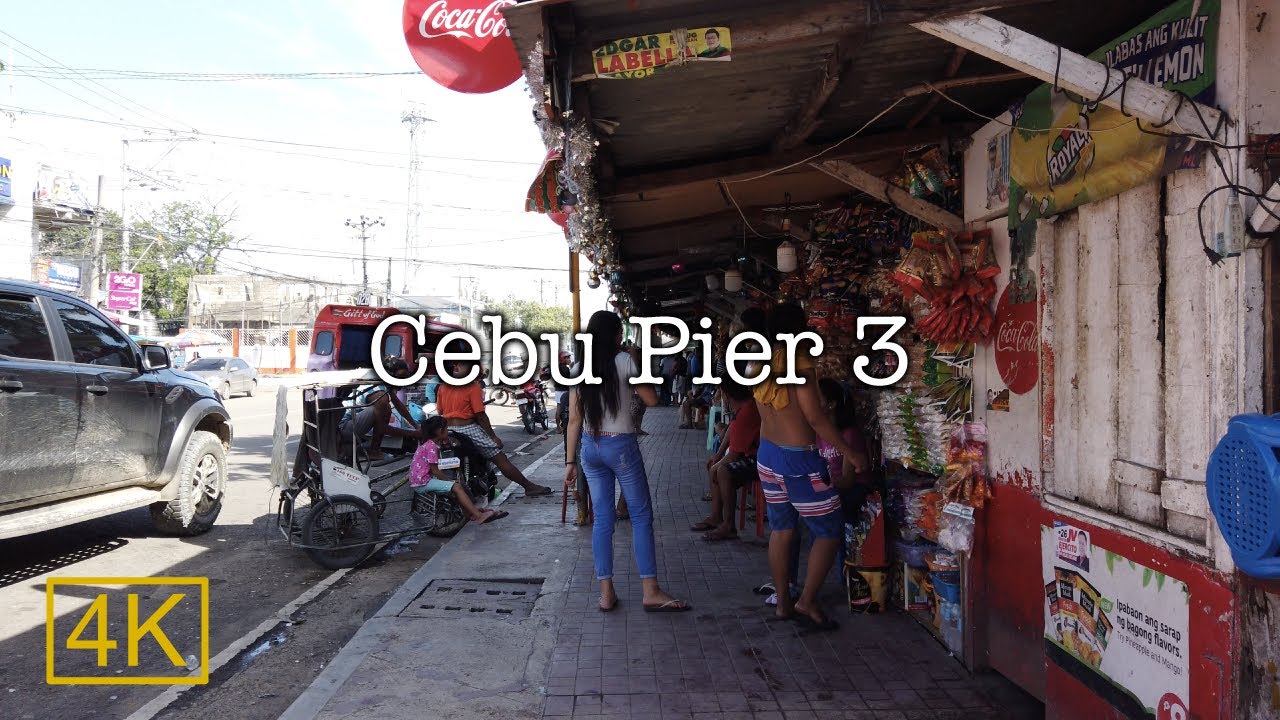 Pier3, Cebu, Philippines【4K】