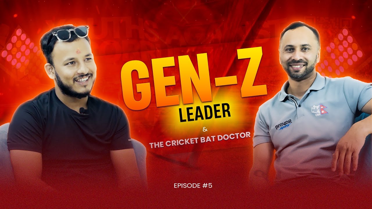He Fixes Bats of Nepal Team… Now He’s Fixing the System ⚡ | GEN-Z Leader x The Cricket Bat Doctor