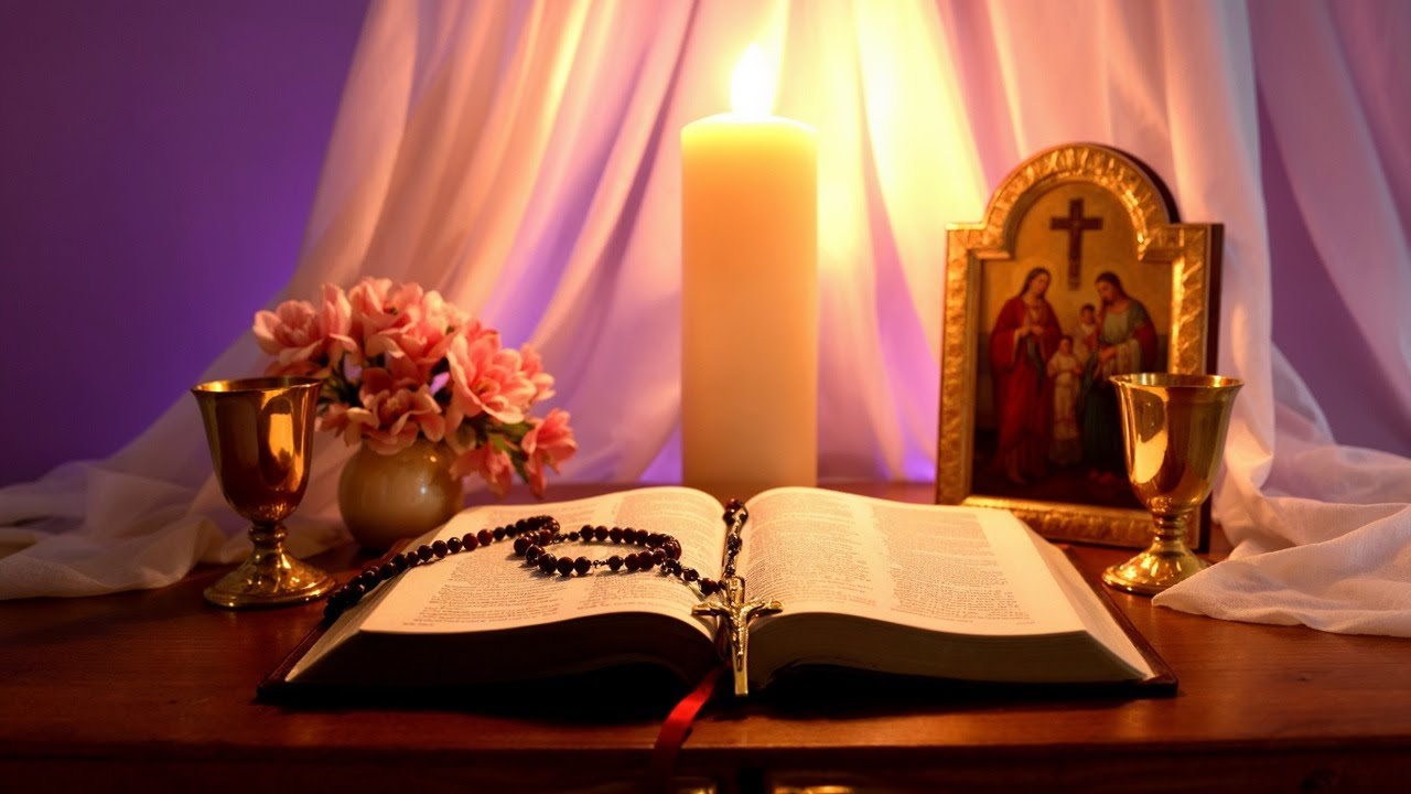 🌌 Night of Sacred Serenity | Gregorian Chants for Sleep & Prayer ✝️