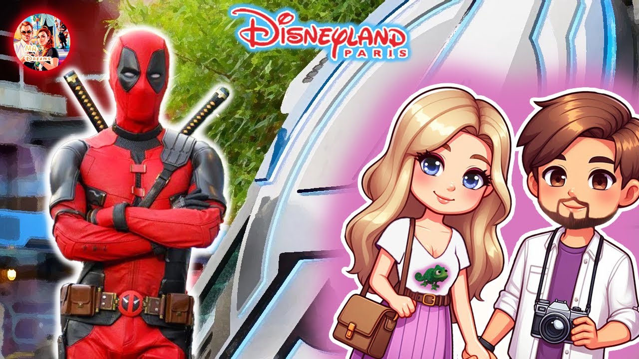 DEADPOOL EST À DISNEYLAND PARIS 🤩 (Vlog)