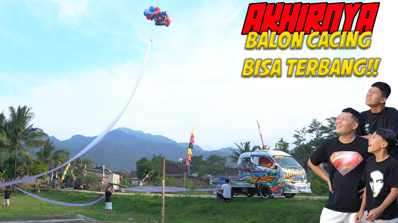 AKHIRNYA BALON CACING ALASKA BISA TERBANG KE ANGKASA!! PERCOBAAN DITDIM KE 3 BERHASIL??