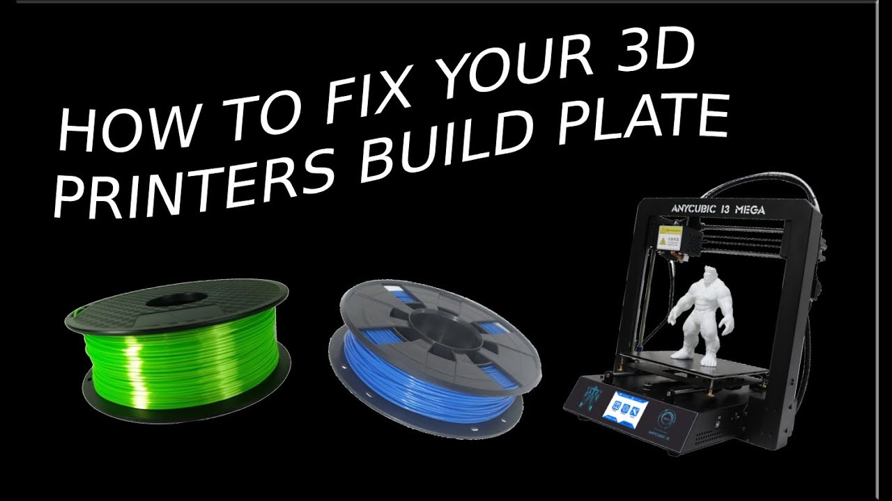 How To Fix A Warped And Uneven Build Plate | 3D Printing Tips