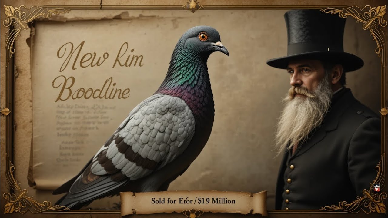 New Kim Sold for $1.9 Million| Record-Breaking Pigeon Auction on PIPA |World's Most Expensive Pigeon