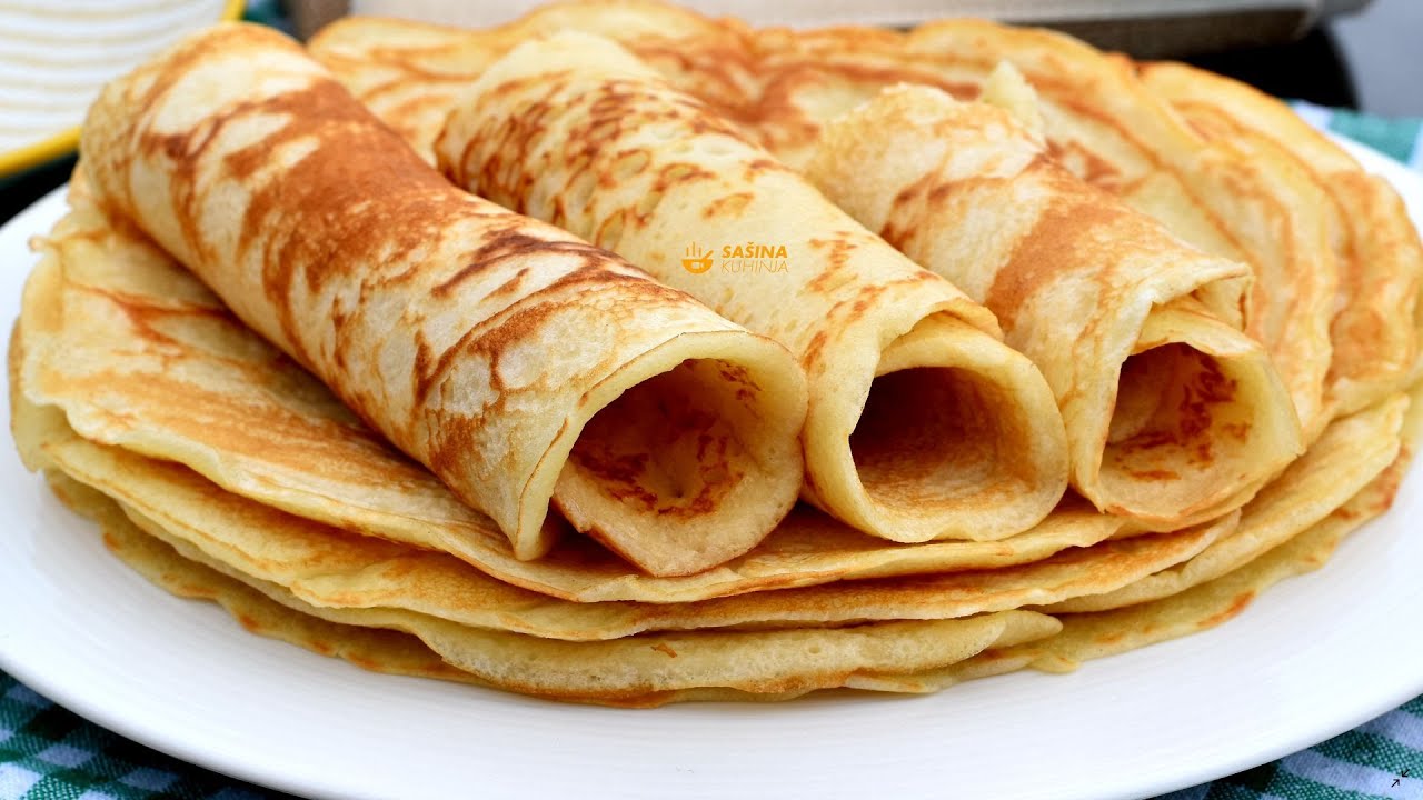 Palačinke bez jaja savršenog okusa, moj zadnji video recept