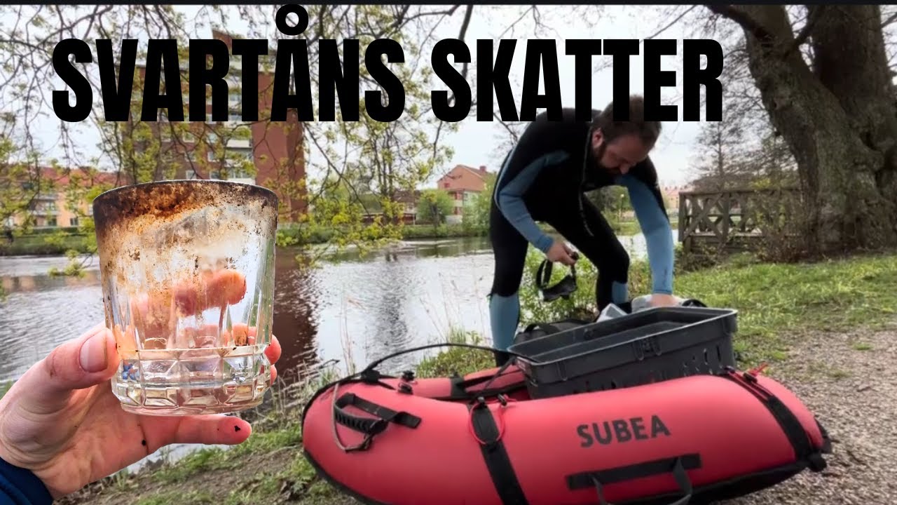 SVARTÅN ÖREBRO - Vågar man dyka efter skatter?