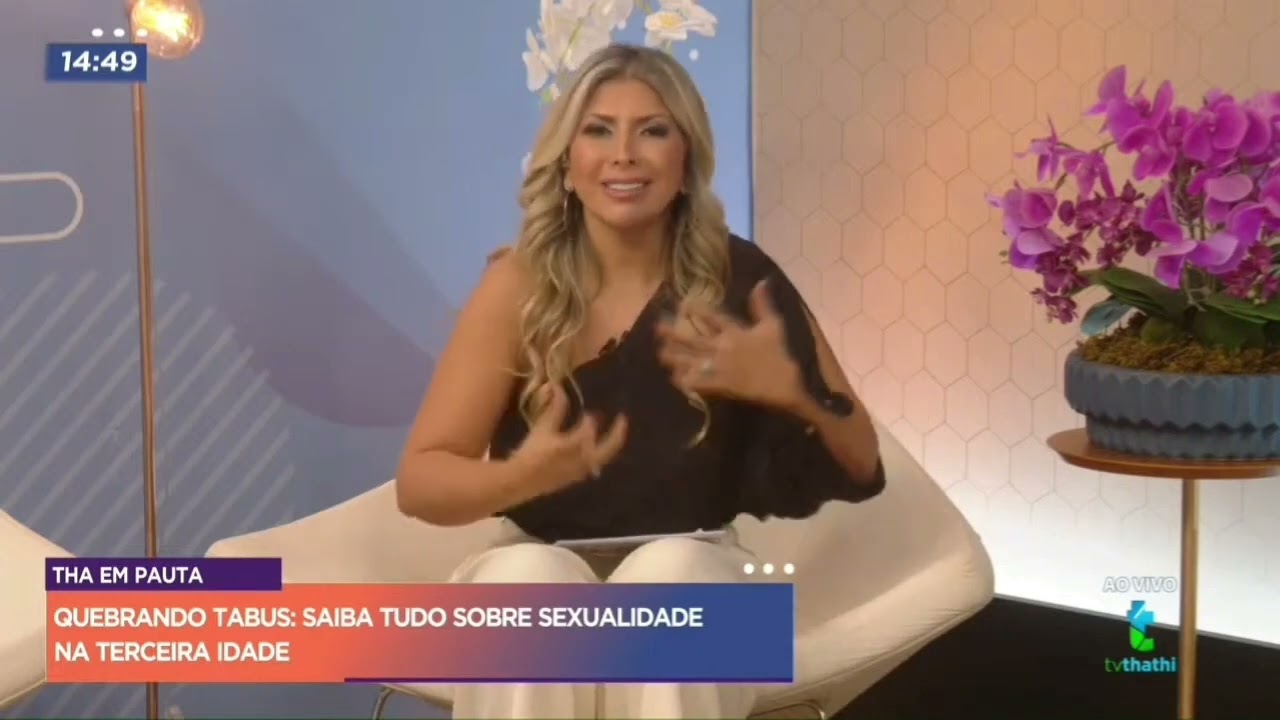 Programa Melhor da Tarde com Fernanda Comora Sexo na Longevidade Record Campinas