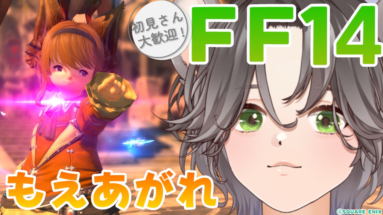 【FF14】見せてもらおうか！第一世界の戦士の実力とやらを！初見さん歓迎！リスがプレイするFF14🐿