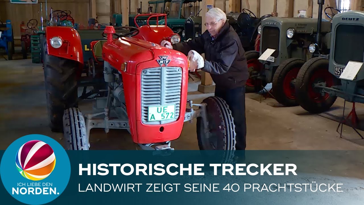 Sammlung historischer Trecker bei Uelzen
