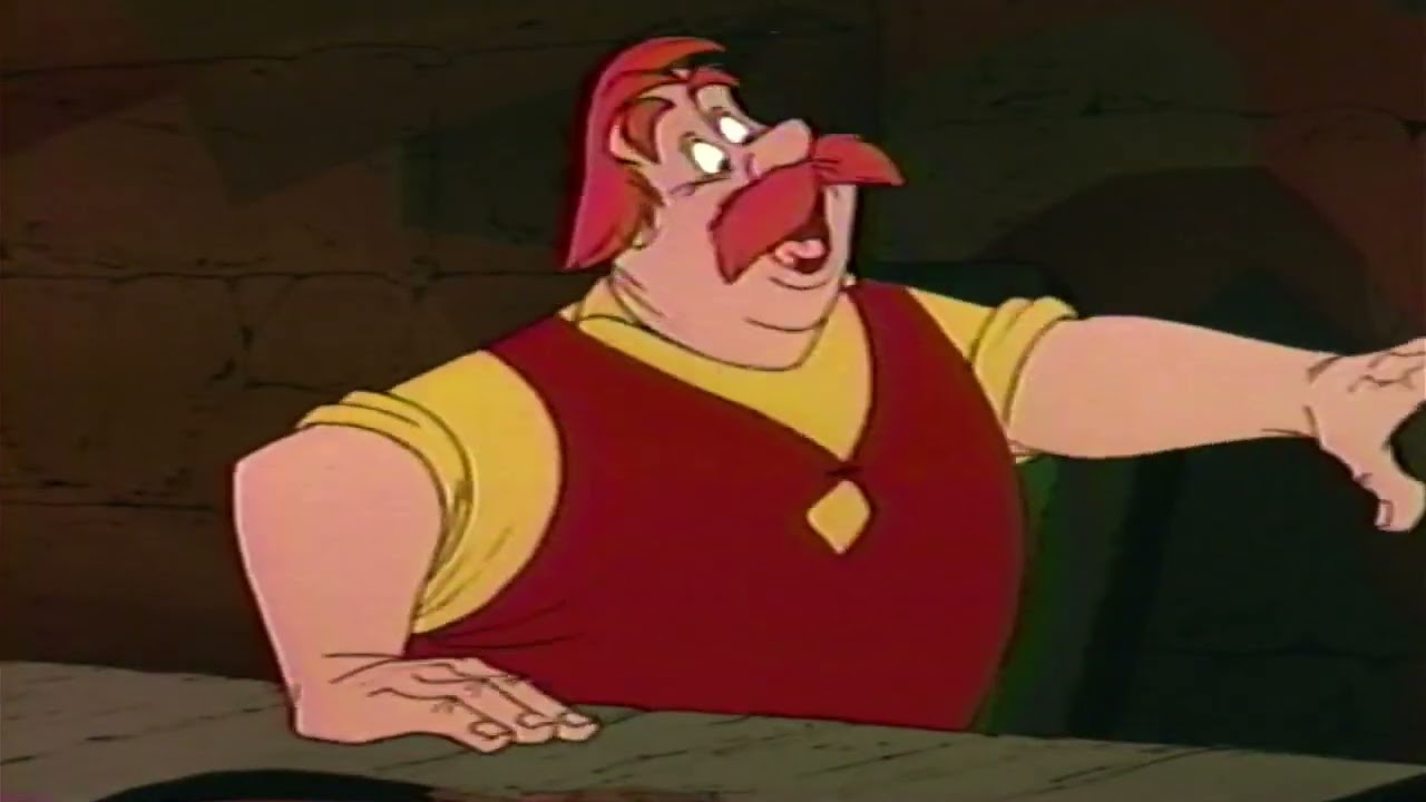 The Sword In The Stone (1963) Sir Pellinore Arrives With News