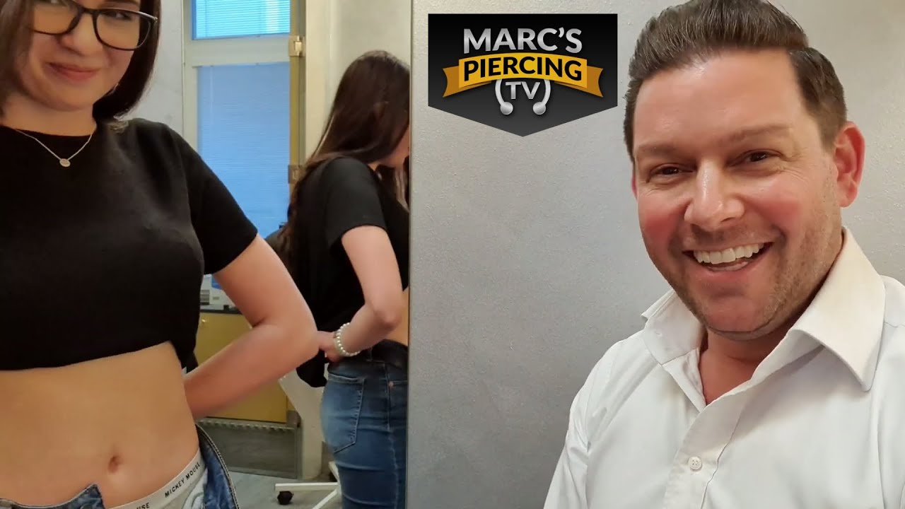 💉 Das PERFEKTE Bauchnabelpiercing 💉 Kann man über die Höhe diskutieren? 💉 Marc's Piercing TV