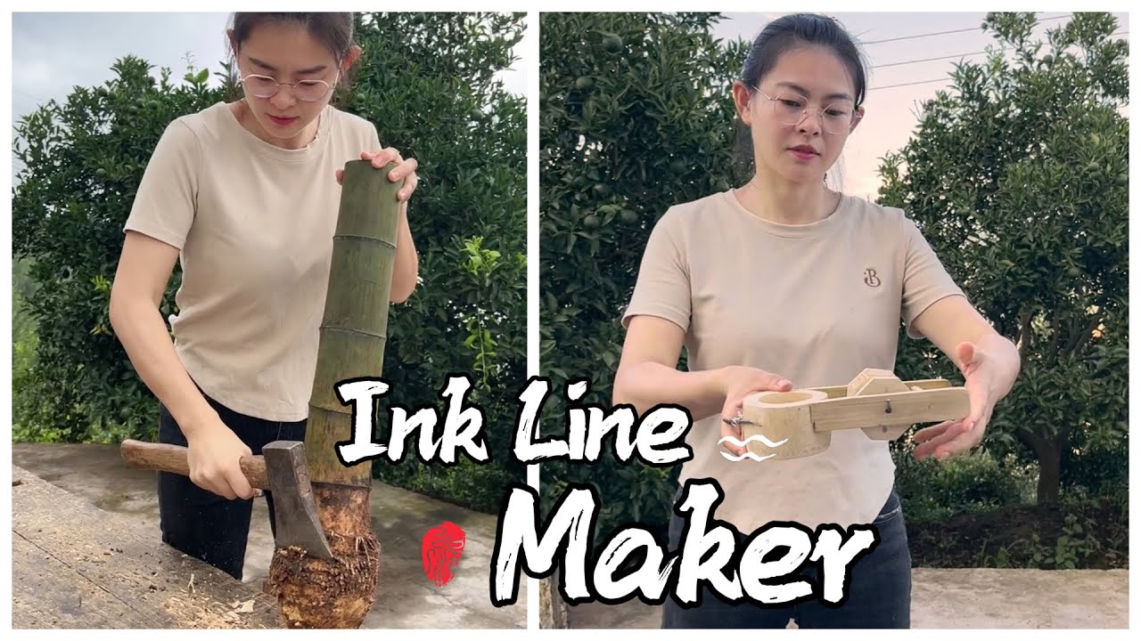 How a Rural Chinese Girl Turns Bamboo into a 2,000-Year-Old Ink Marker | Traditional Craft